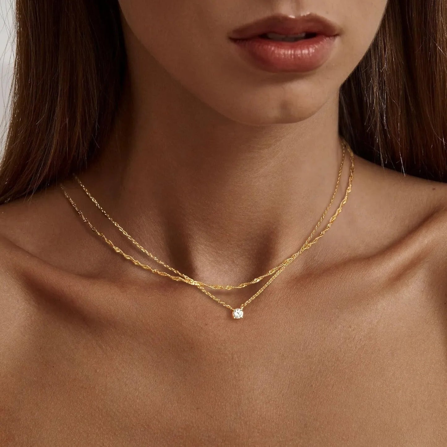 Tewiky Diamond Necklace for Women