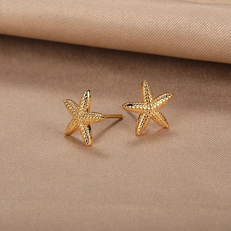Vintage Summer Starfish Earring