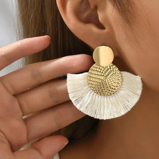 Boho Tassels Drop Earring