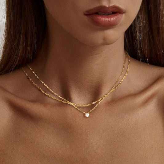 Tewiky Diamond Necklace for Women