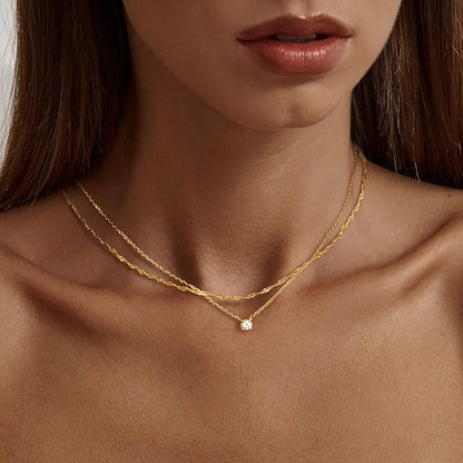 Tewiky Diamond Necklace for Women