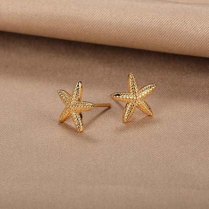 Vintage Summer Starfish Earring