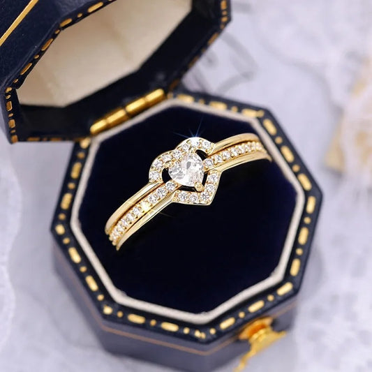 Sterling Heart Silver Ring