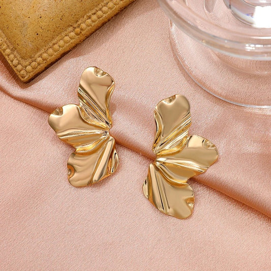 Chic Half Flower Stud earring