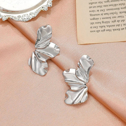 Chic Half Flower Stud earring